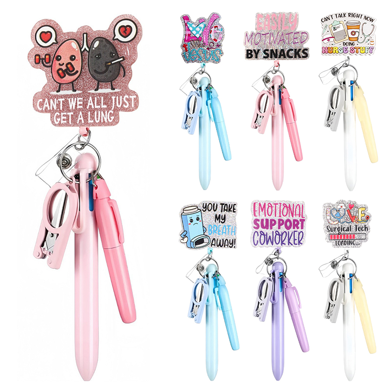 5in1 Nurse Pen Set Retractable - Penn Reel Fierce 评论和价格