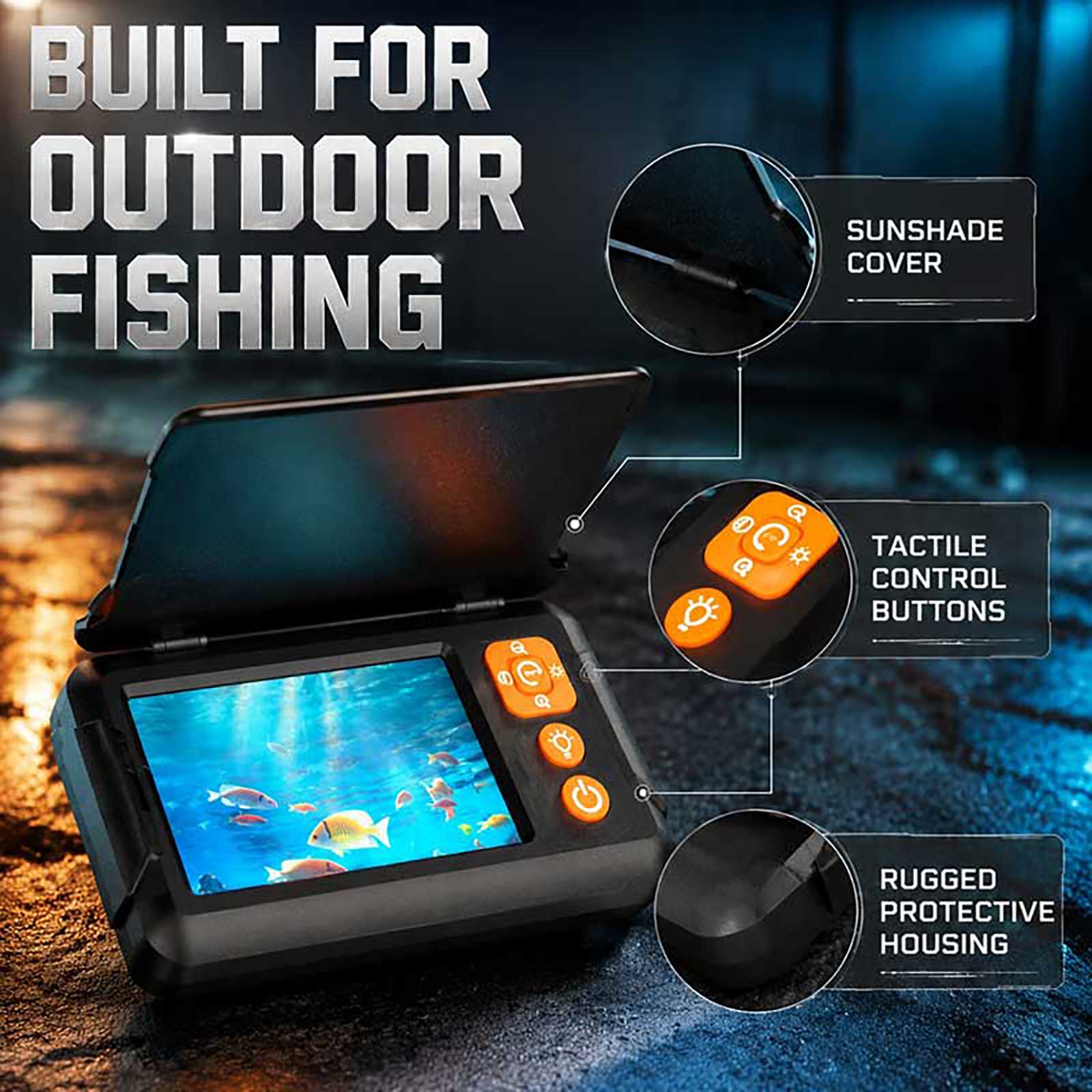 1080P HD Fish Finder Underwate - Fishing Boat Depth Finder 评论和价格
