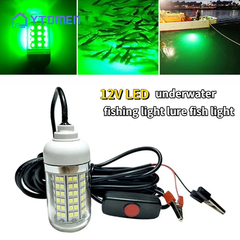12V Underwater Lamp 15W 108 LE - Fishing Boat Depth Finder 评论和价格