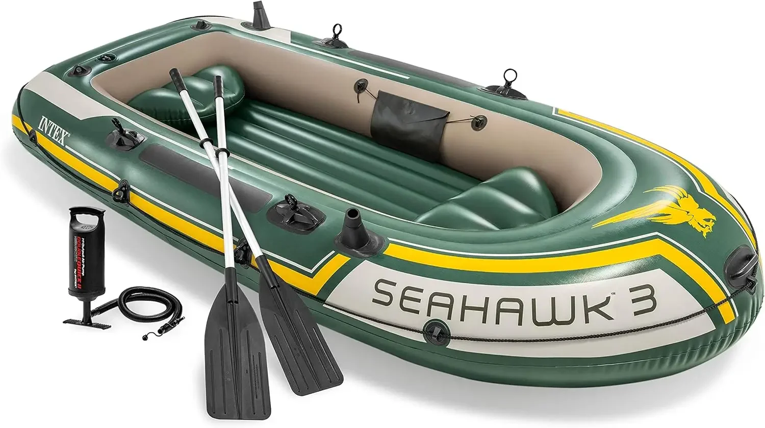 INTEX 66332EP Seahawk 2 Inflat - Fishing Boat Aluminum 评论和价格